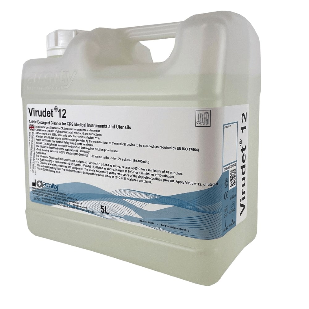 Virudet 12 Instrument Rust Removal Solution, 5L | ANYMED Saudi Arabia